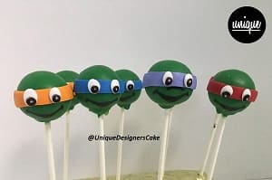 Turtle Cake balls